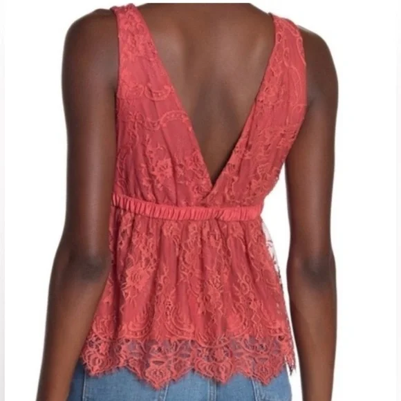 Free People Chante Lace Frenchie Kiss Tank Top
Size Medium - Picture 2 of 6